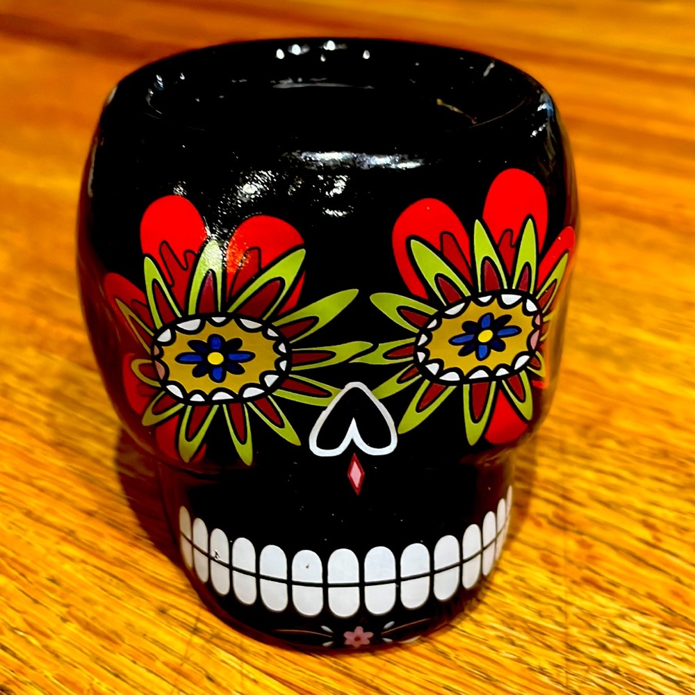 Succulent Halloween pot